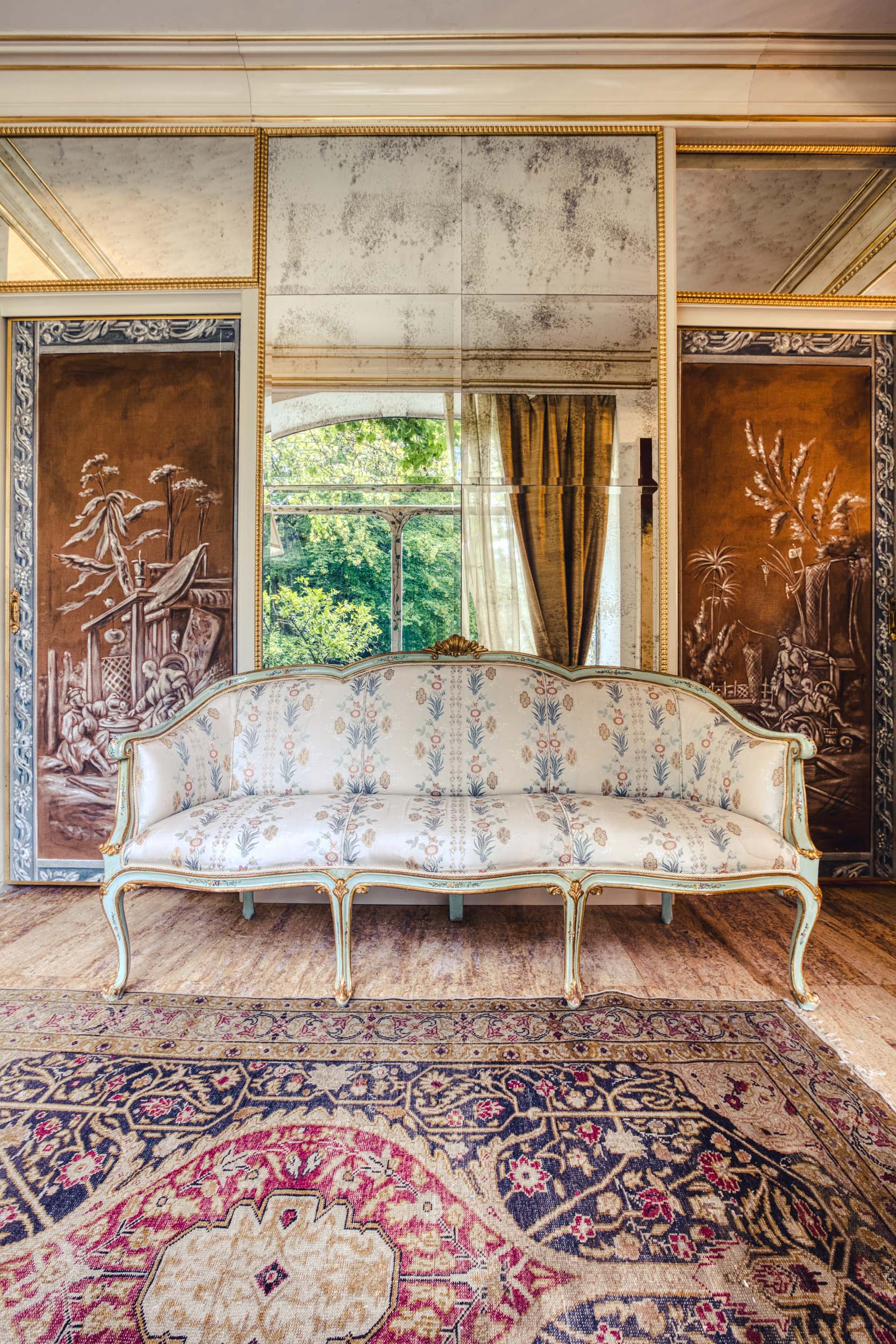 Antique Sofa in the Bussandri Villa