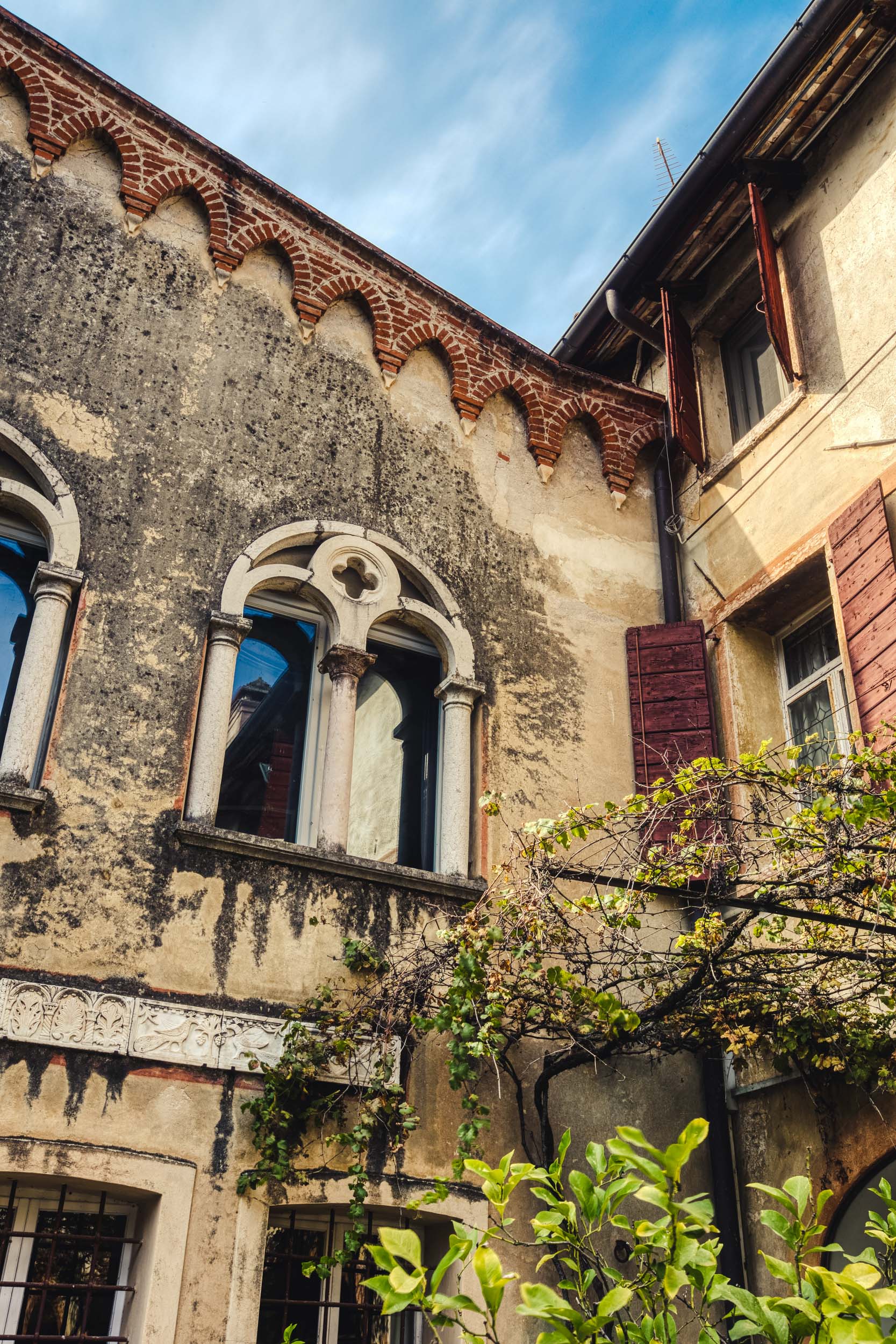 Exterior of the Bussandri Villa